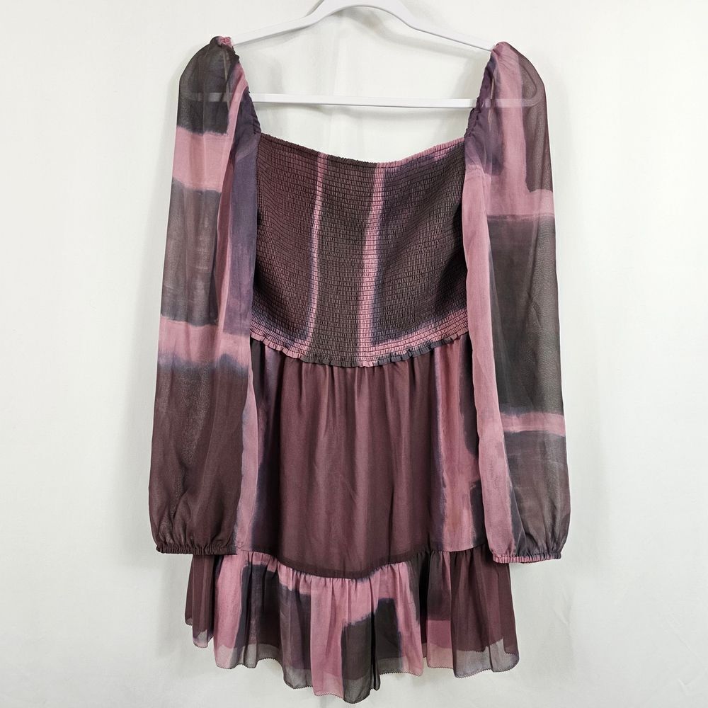 Aritzia Wilfred Tempest Mini Dress in Light Foxfire - Size M